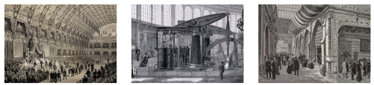 Parigi, esposizioni universali del 1855, 1867, 1878