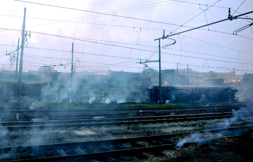 1968 disastro ferroviario a Hixon (Staffordshare)
